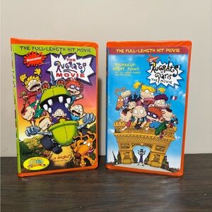 Rugrats Movie VHS Set of 2